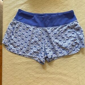 Vineyard Vines Athletic Whale Tail Shorts Blue Size XXS
